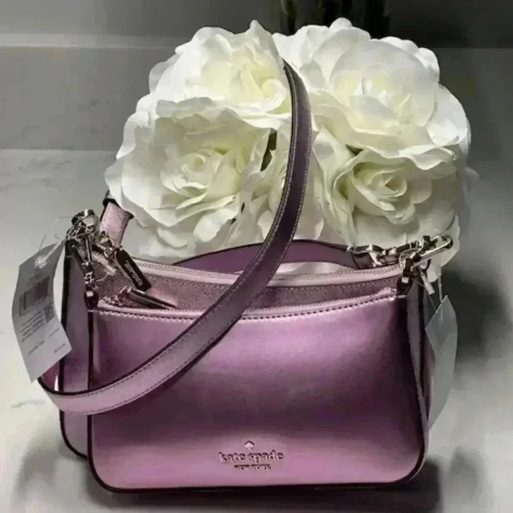 HOST PICK Kate Spade New York Quartz Duet (2 bags) Patent Crossbody Duo NWT